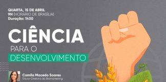 Ciência para o desenvolvimento é tema de webinar