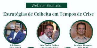 Estratégias de colheita em momentos de crise é tema de webinar