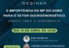 MP do Agro: webinar focado no setor sucroenergético