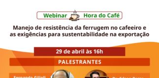 Manejo de resistência de ferrugem no cafeeiro e as exigências para sustentabilidade na exportação: webinar da UPL