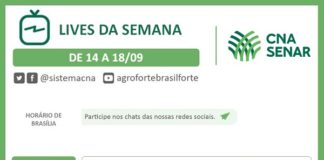 CNA-Senar: Lives da semana 14 a 18 de setembro