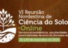 Potencialidades de solos do Nordeste: evento on-line