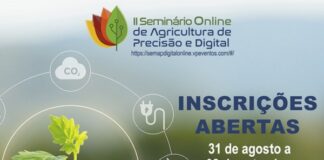 Pesquisas e aplicações de agricultura de precisão e digital é tema de evento on-line