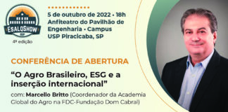 Abertura do Esalqshow enfocará o agro brasileiro, ESG e a inserção internacional