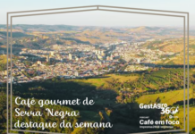 Café gourmet de Serra Negra para o Coffee Festival e o mundo