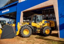 Agrishow 2026 – Komatsu exibe máquina focada no agronegócio